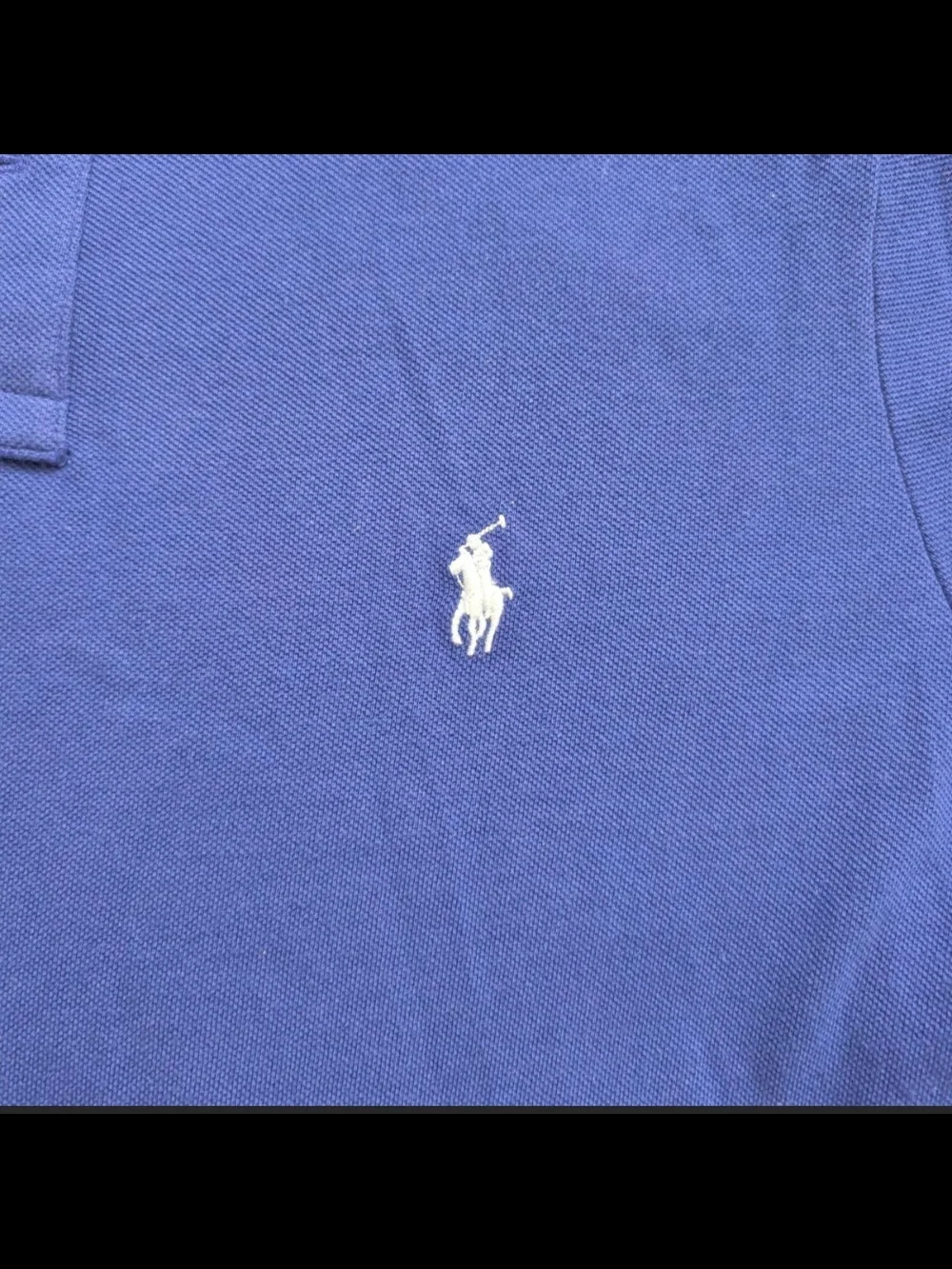 Ralph Lauren Polo Shirt in Royal Blue with Gold Logo